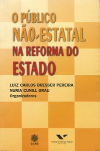 1999 capa o publico nao estatal na reforma do estado